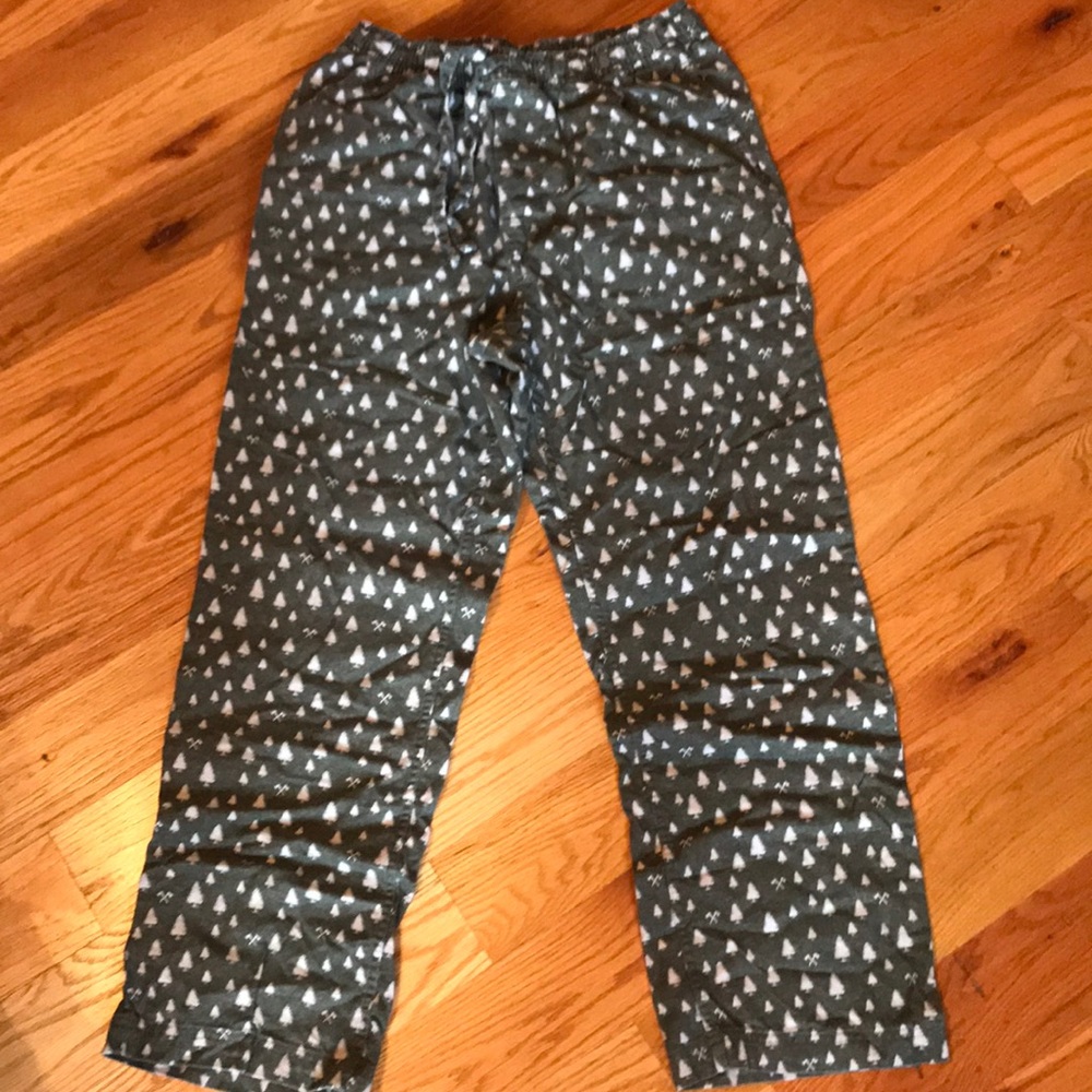 Men’s medium Eddie Bauer flannel PJ pants green
